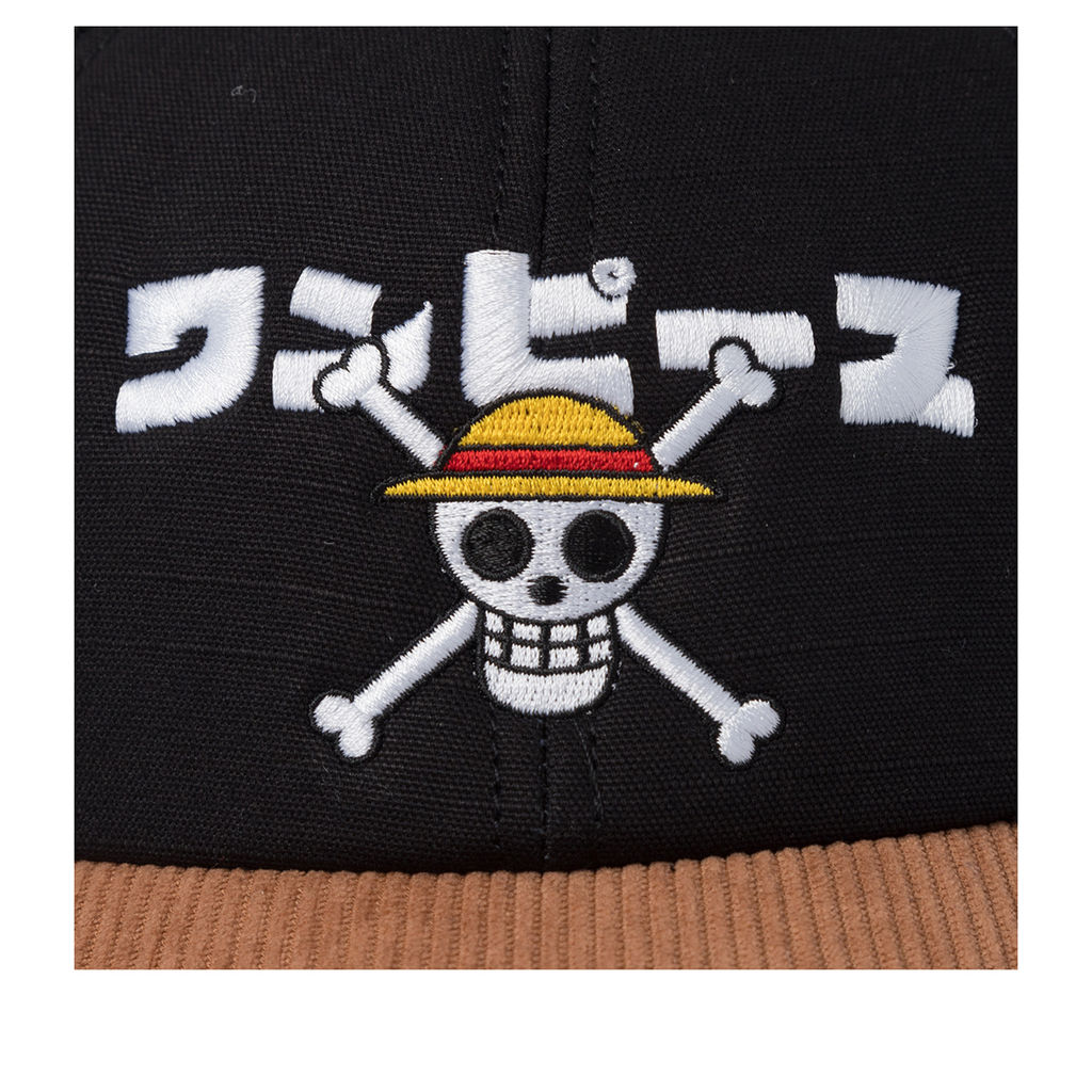 Бейсболка CAPSLAB арт. CL/OP6/1/PCS/ONE One Piece Skull (черный / светло-коричневый)  фото 3