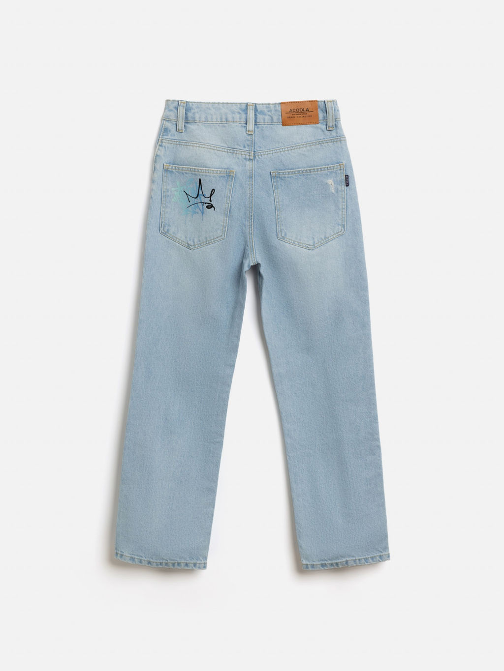 ACOOLA / Брюки джинсовые детские для мальчиков Laris голубой  фото 2