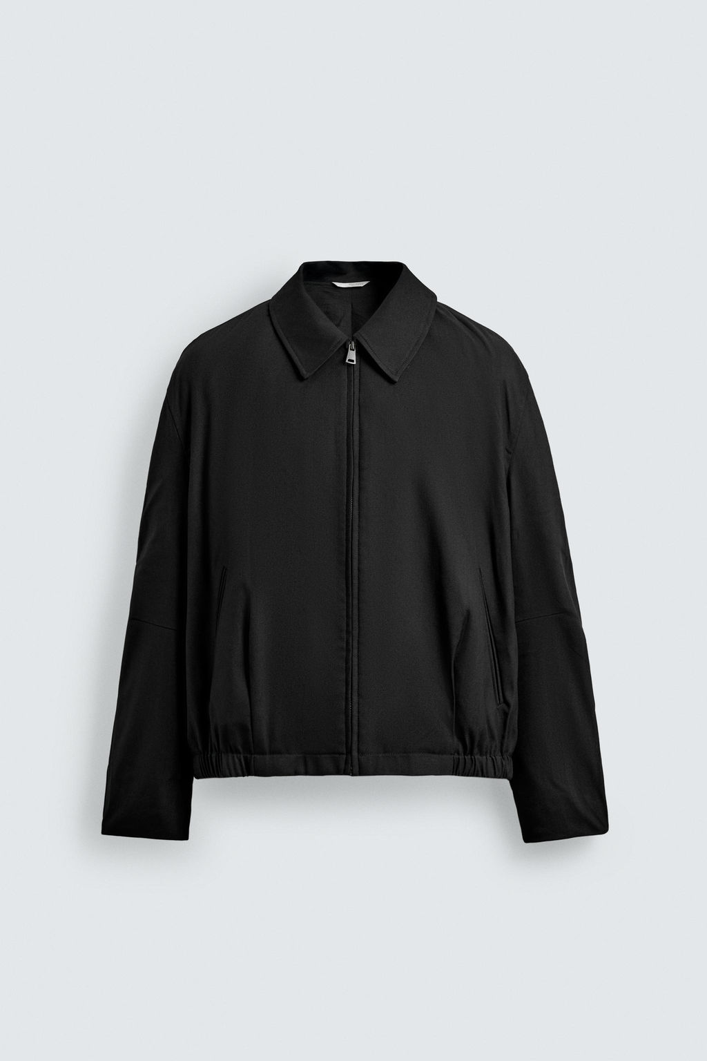 RELAXED FIT HERRINGBONE JACKET - Zara фото 7