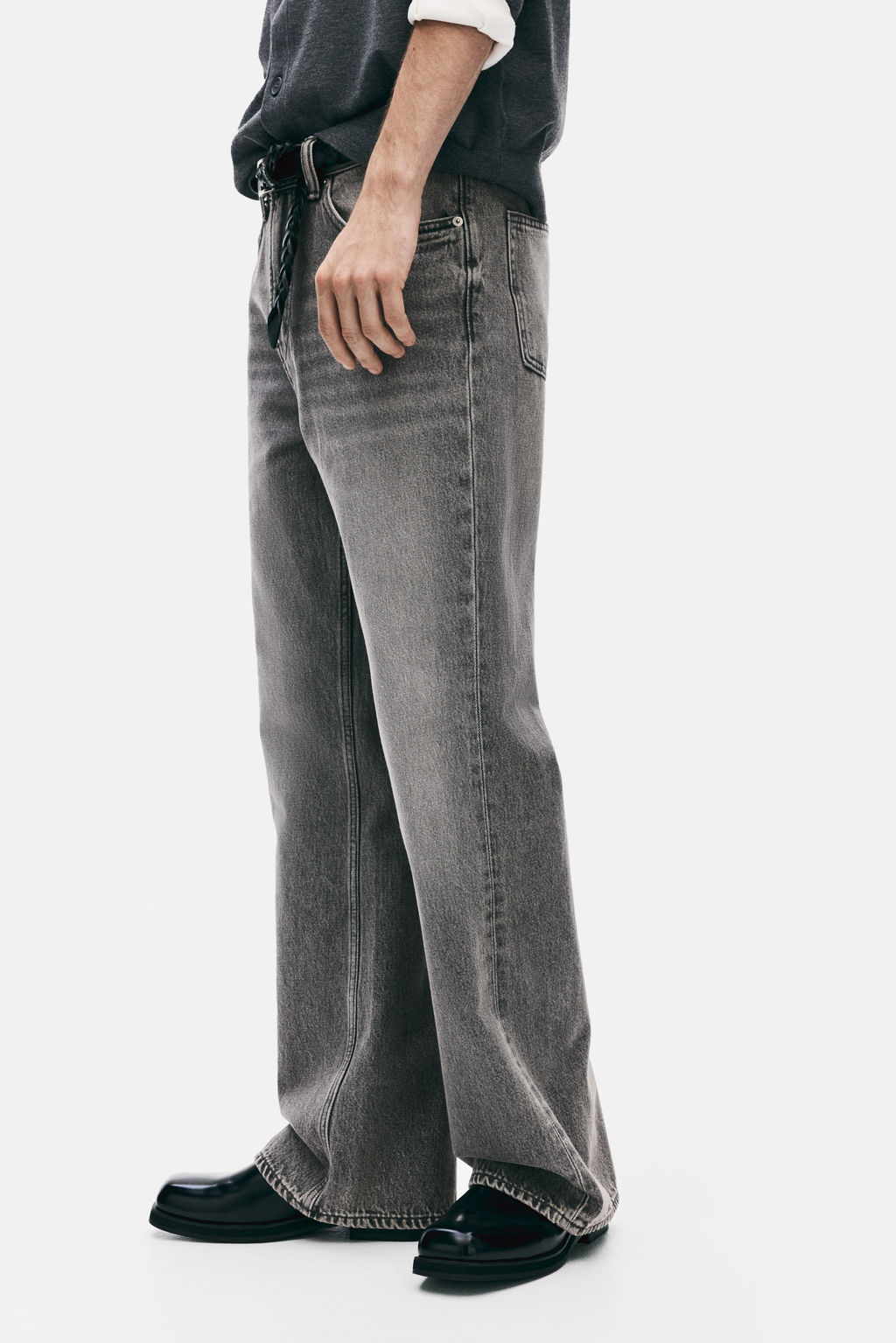 Bootcut Regular High Jeans - H&m фото 5