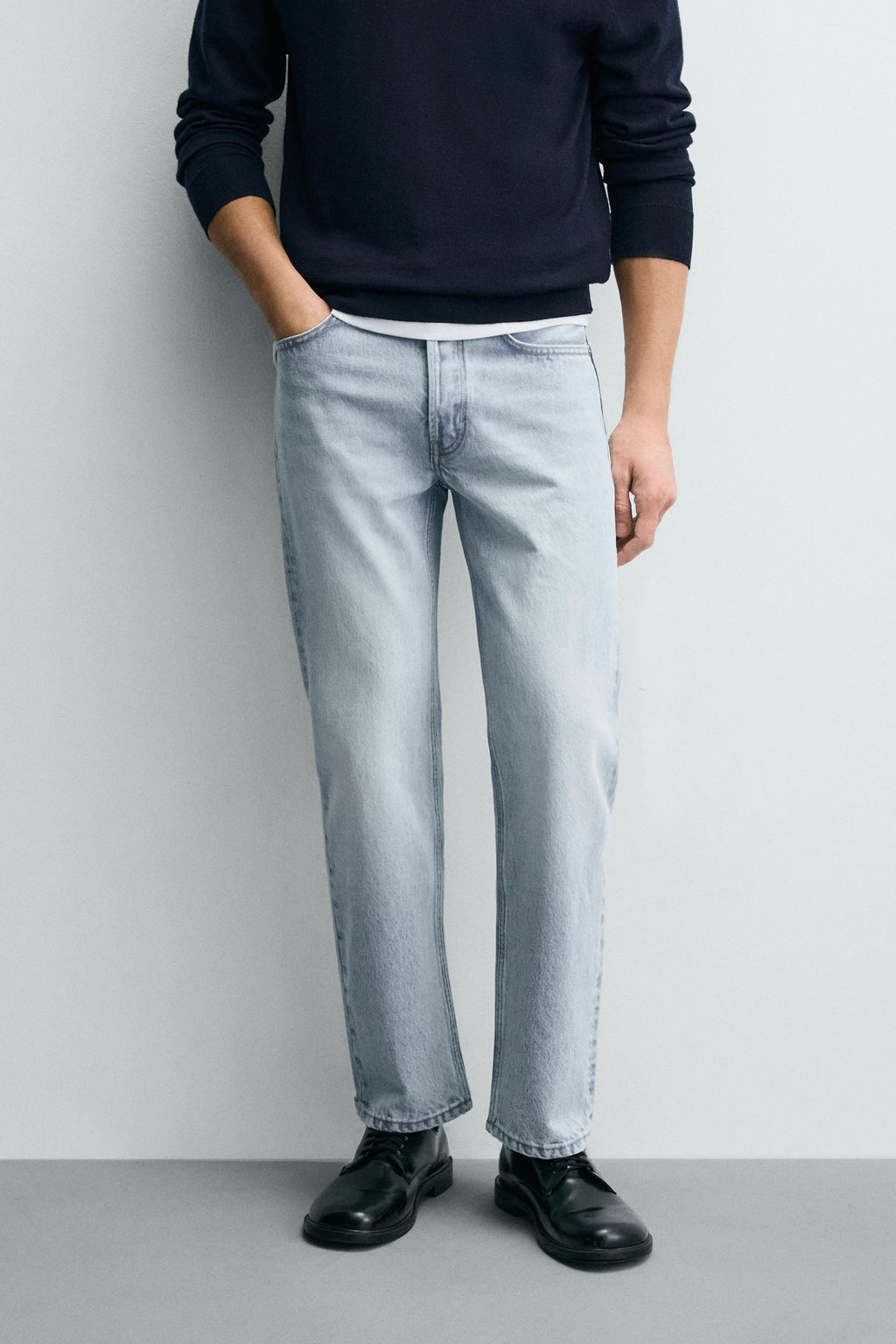 JEANS REGULAR FIT / Azul claro - Zara фото 11