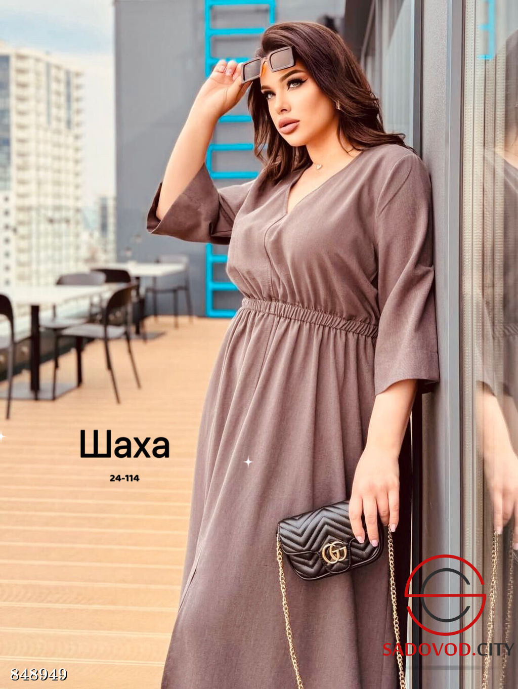 Платье женское в длине макси - Bruno фото 3