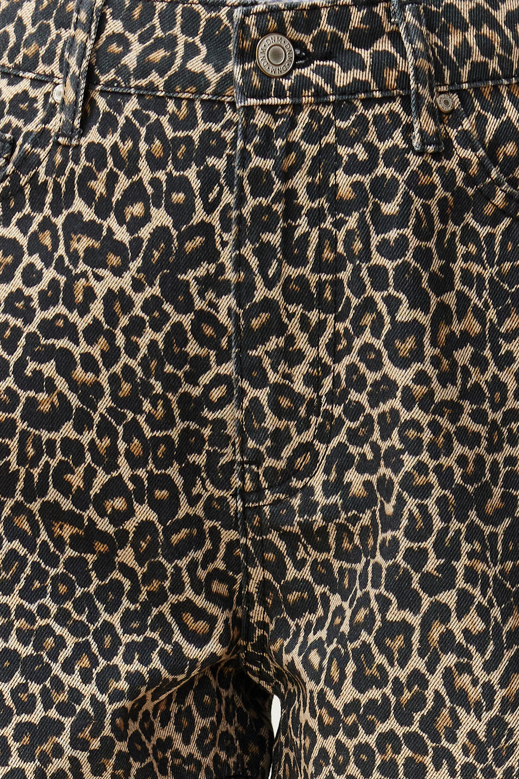 TRENDYOLMILLA Cok Renkli Leopar Desenli Kahverengi Sort TWOSS24SR00134  фото 5