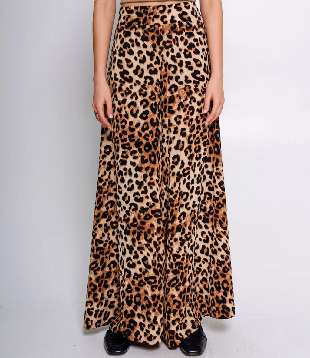 Брюки #ОБШ1333-5, бежевый,коричневый