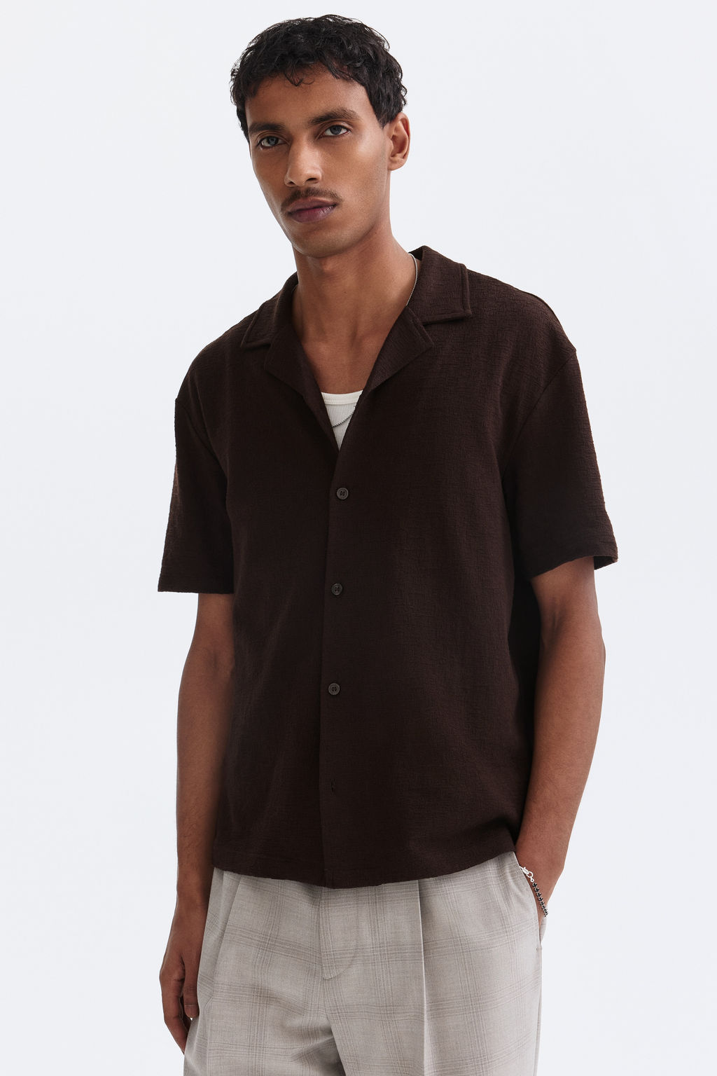 Camisa resort Regular Fit - H&m фото 5