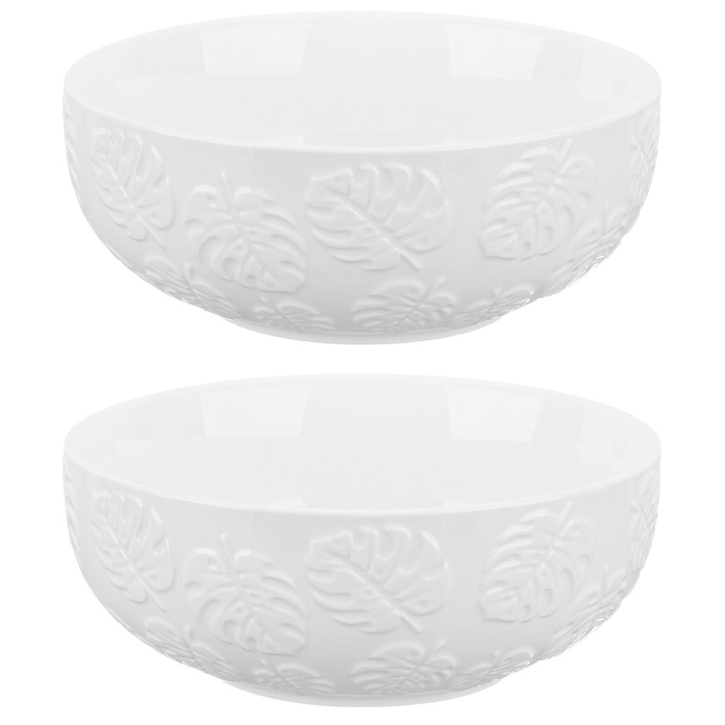 Набор салатников круглых 2 пр. 800 мл 16,5*16,5*6 см "Тропики"