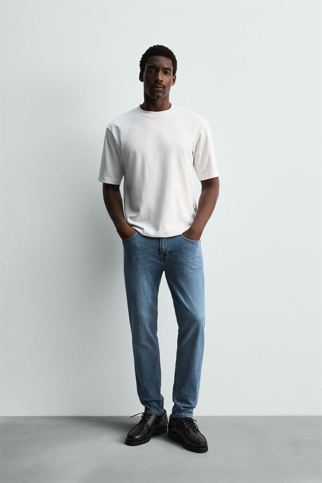 JEANS SLIM FIT / Azul medio