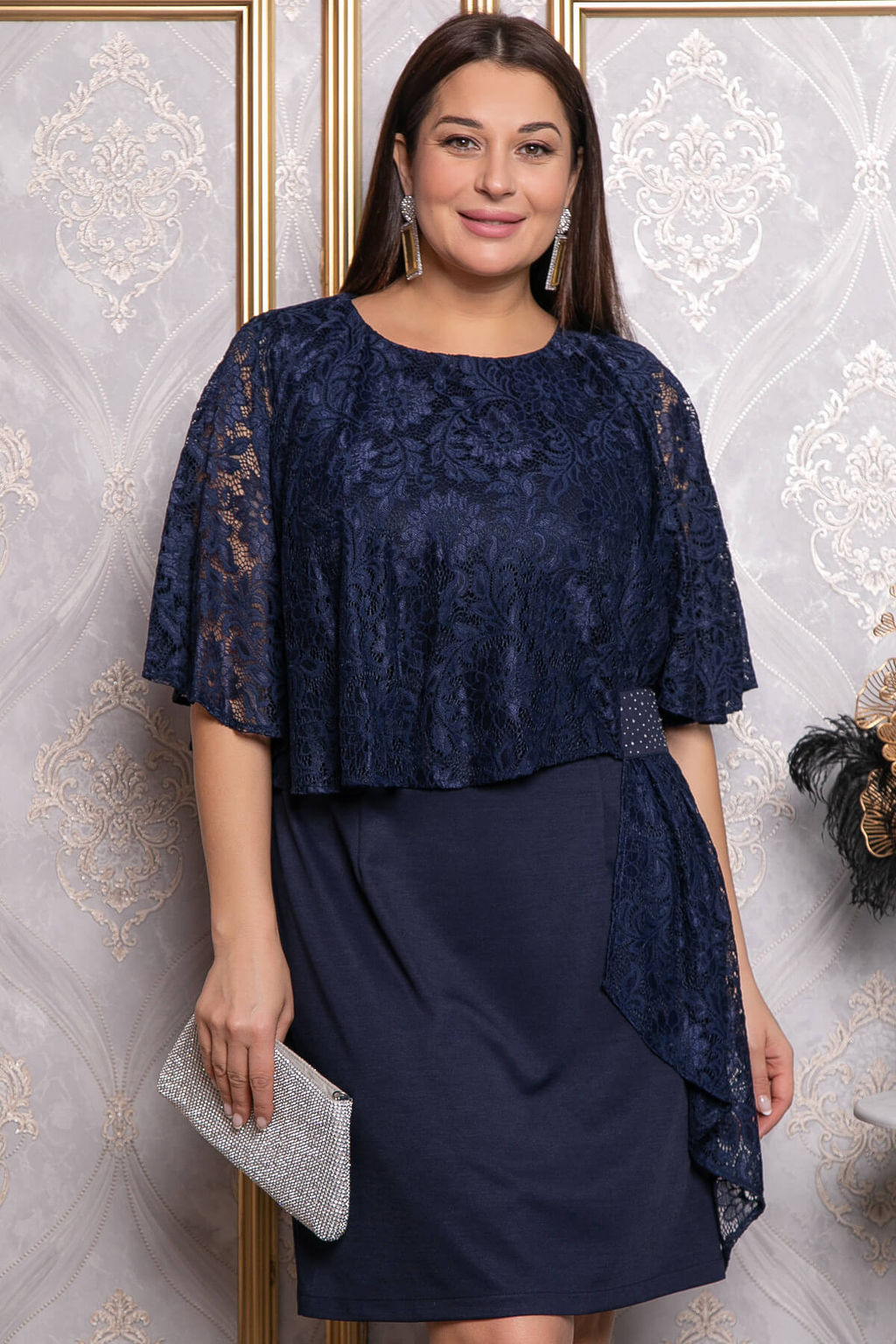 Платье вечернее Звезда (синее) П14868-13М - Lt collection фото 9