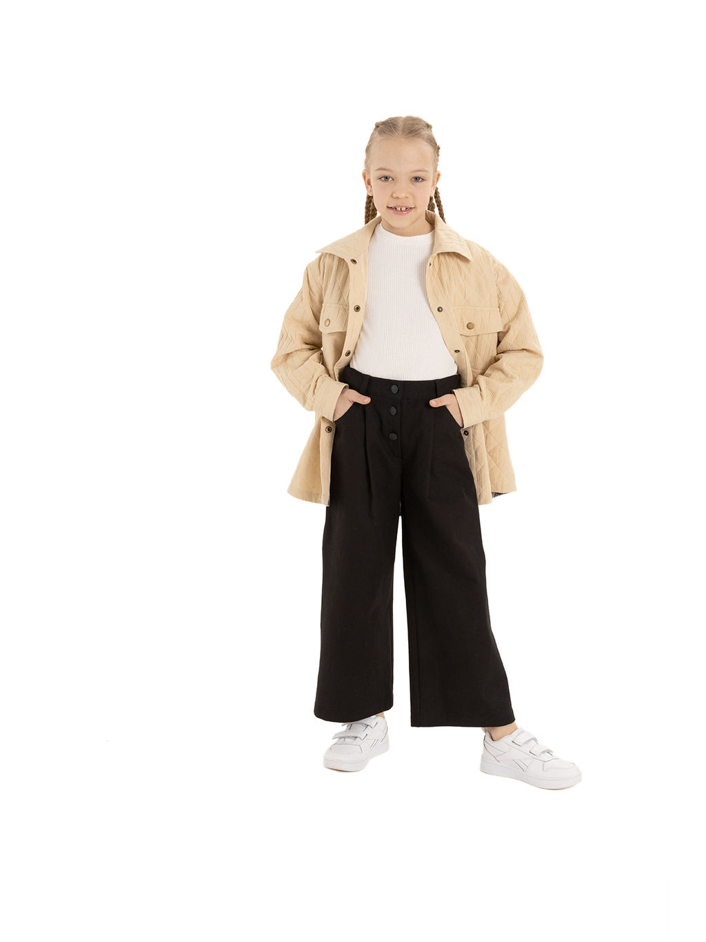 Брюки д/дев. О66233 - Карамелли фото 7