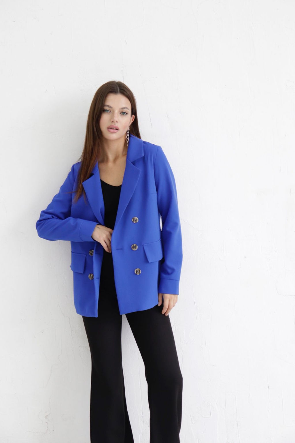 Двубортный жакет с английским воротником - Martichelli фото 110