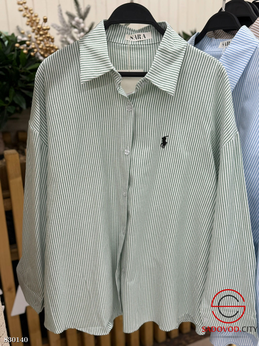 Рубашка женская из хлопка