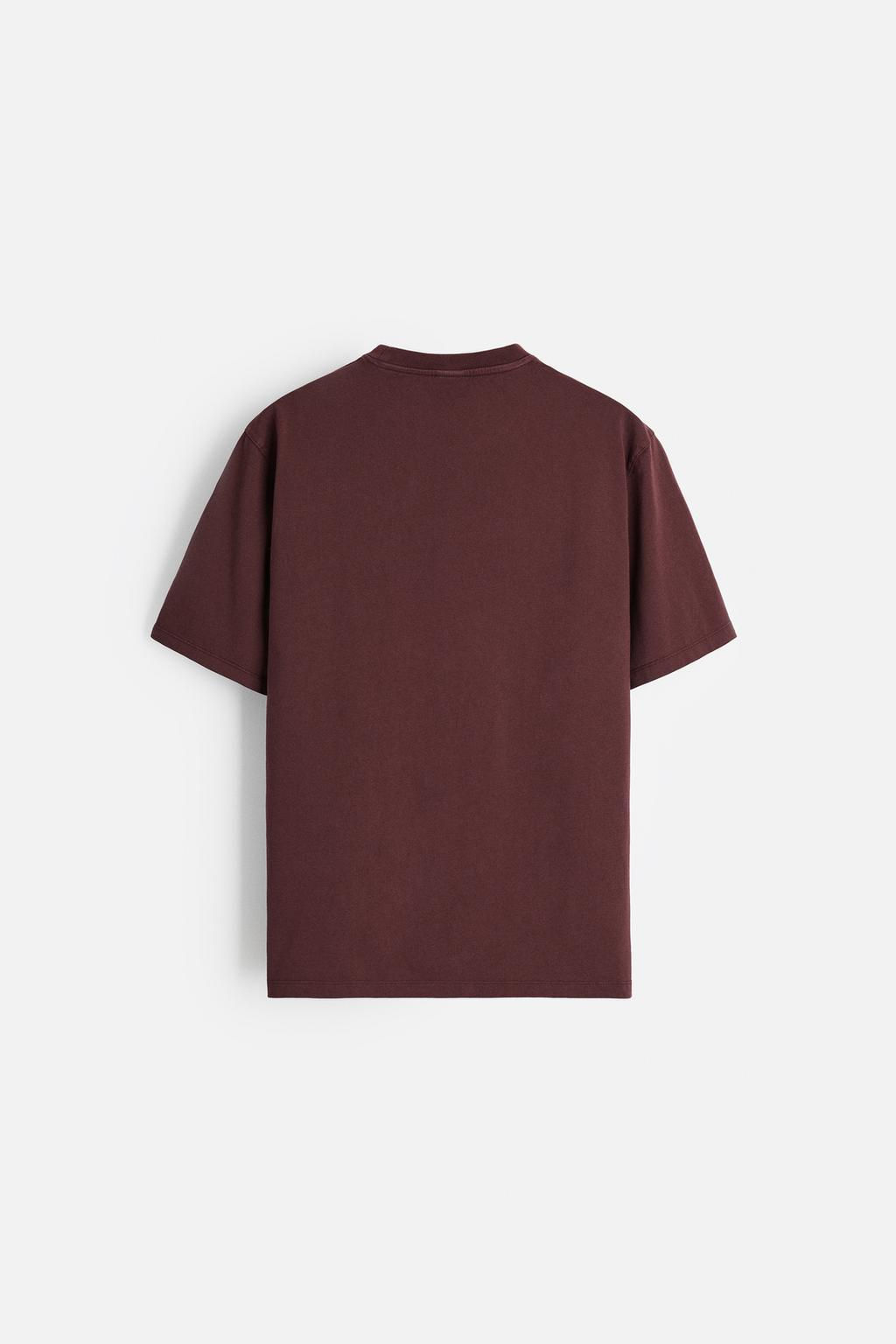 MEDIUM WEIGHT T-SHIRT - Zara фото 40