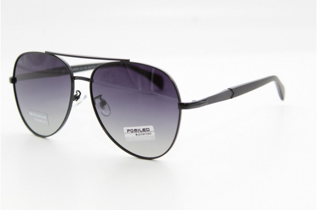 Солнцезащитные очки POMILED (Polarized) 08256 60-16-135 С4-124 с мешочком