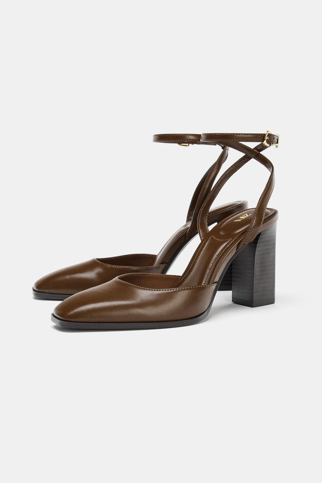 BLOCK HEEL SHOES - Zara фото 6