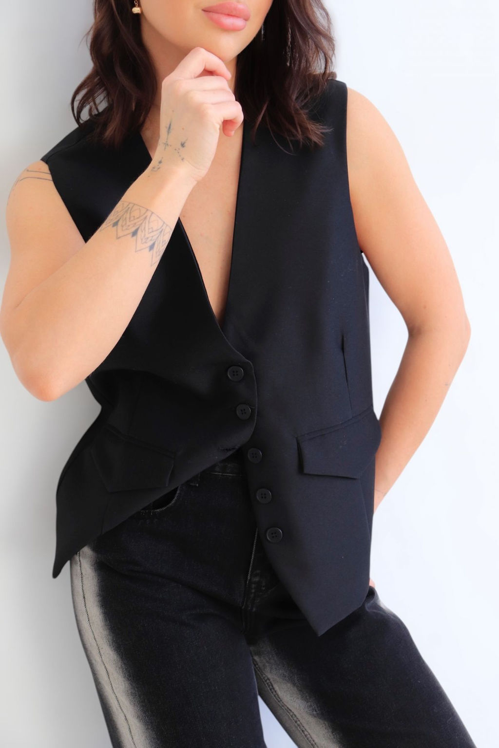 Martichelli Жилет чёрный  фото 17