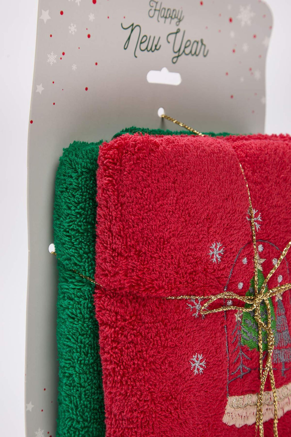 2li Y?lbas? Temal? Nak?sl? Yuz Havlusu 50x80cm TPHAW26HVL00003 - Trendyolmilla фото 4