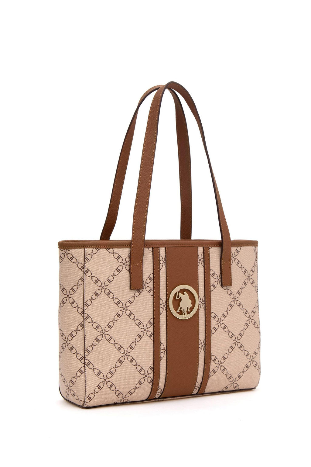 Женская бежевая сумка через плечо Неожиданная скидка в корзине - U.s. polo assn фото 4