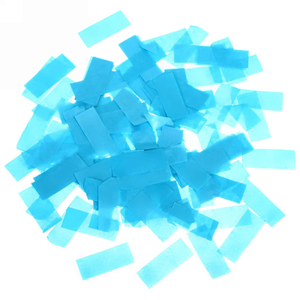 Цена за 5 шт. Конфетти "Прямоугольники глубые" 18 г, бумага