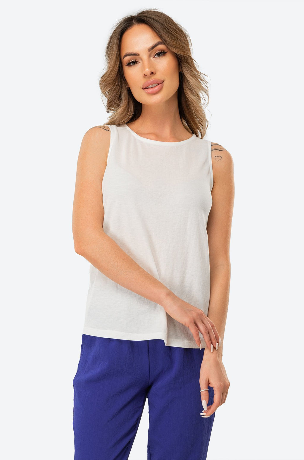 Женский льняной костюм-тройка Happy Fox  фото 4