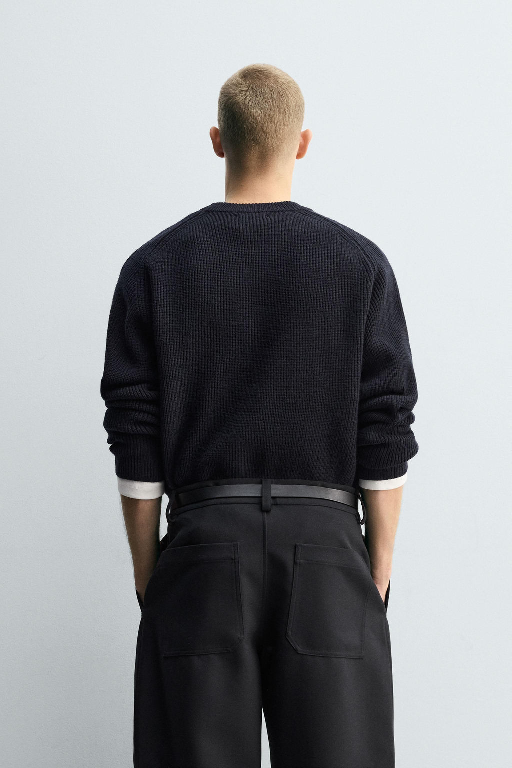 TEXTURED BOXY FIT JUMPER - Zara фото 3
