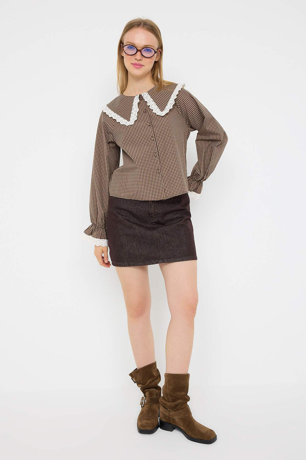 Teen Bebe Yaka Potikare - Trendyolmilla фото 2