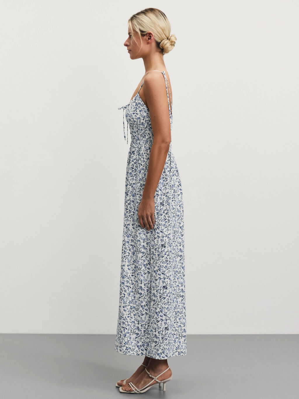 Сарафан миди приталенного кроя / Zarina  фото 3