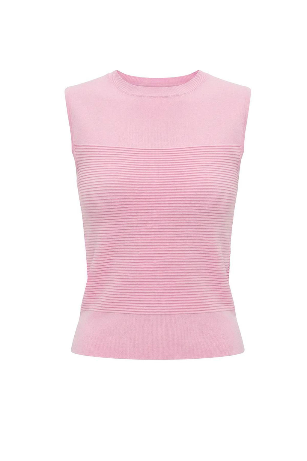 Pembe Kabar?k Cizgi Detayl? H?rka-Bluz Triko H?rka TWOSS26HI00002 - Trendyolmilla фото 2