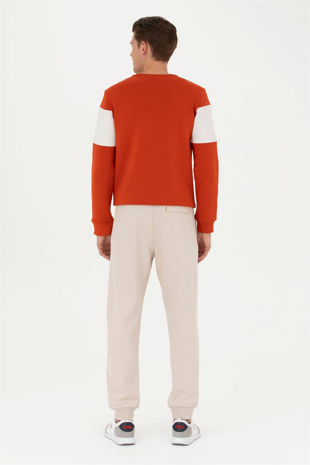 Мужские бежевые спортивные штаны - U.s. polo assn фото 4