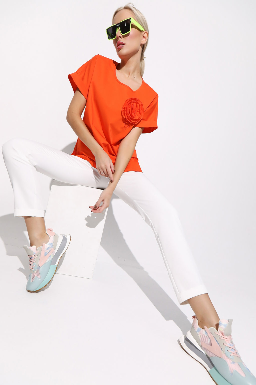 Блузон Фиола (оранж) - Эльза фото 4