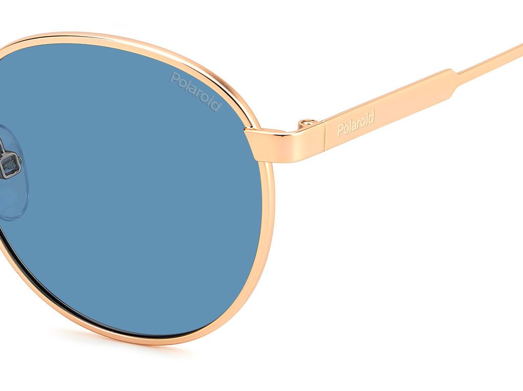 Солнцезащитные очки Polaroid Kids PLD 8039/S Золотой, детские  фото 4