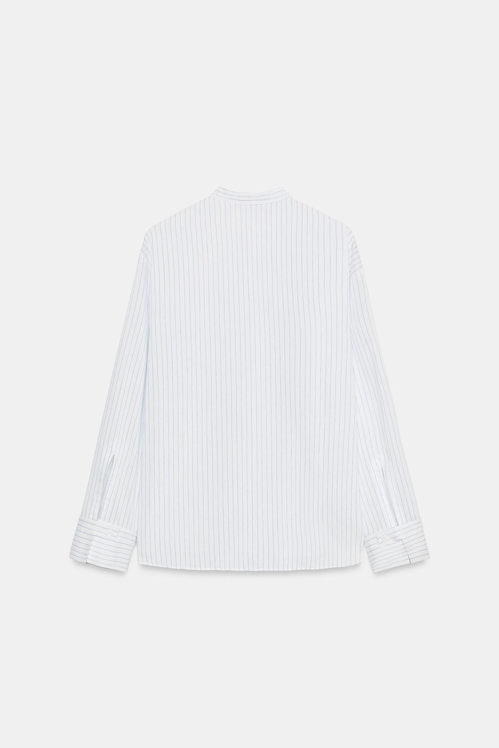 CAMISA PECHERA ZW COLLECTION / Blanco / Marino - Zara фото 4