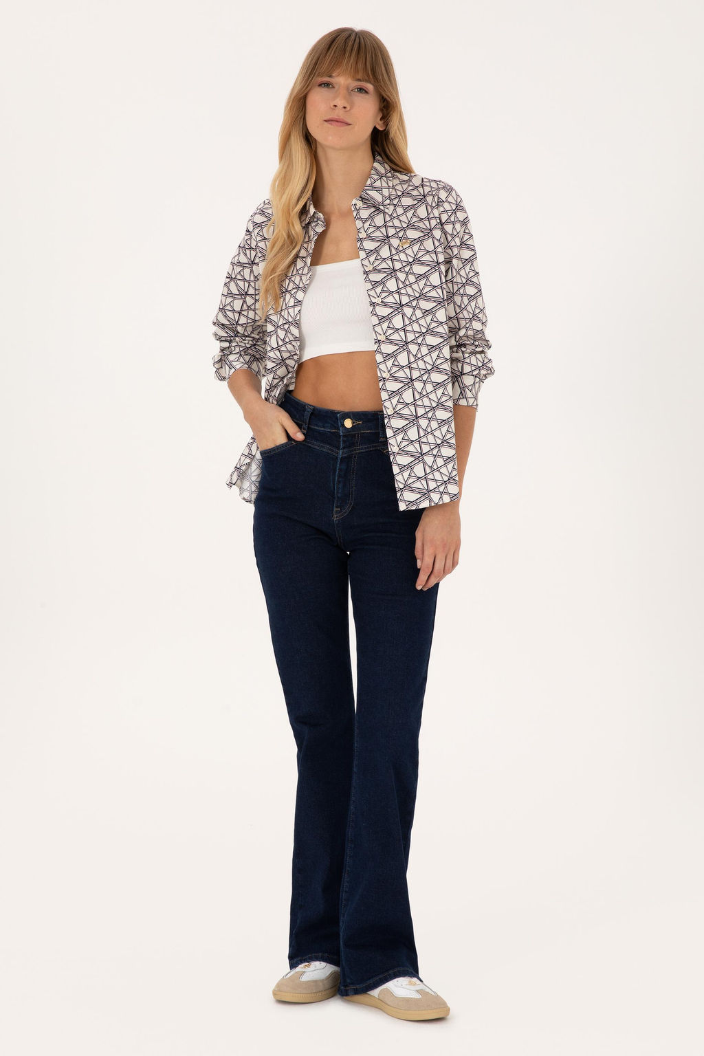 Kad_n Krem Uzun Kollu G_mlek - U.s. polo assn фото 4