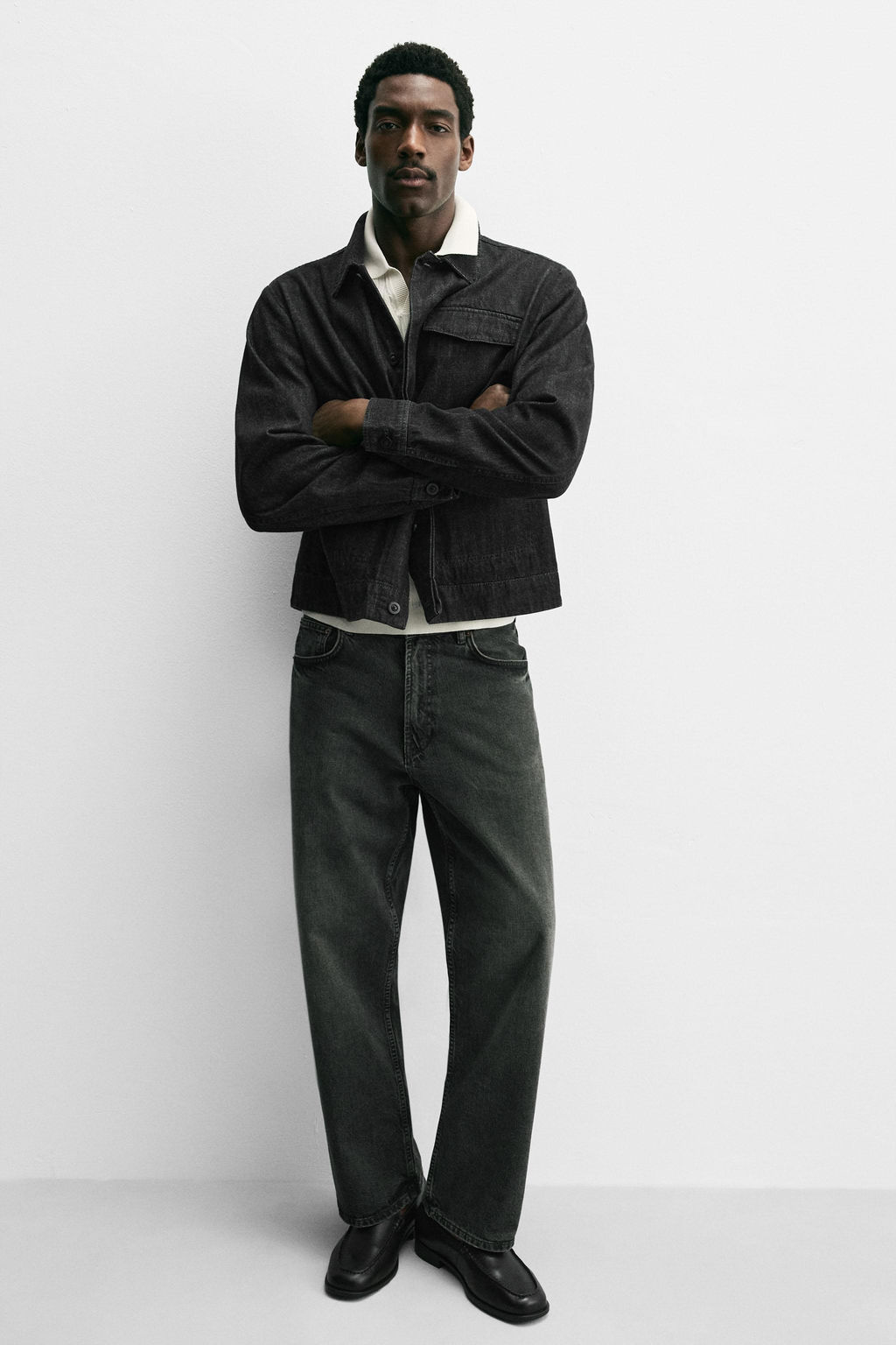 SMART LEATHER LOAFERS - Zara фото 2
