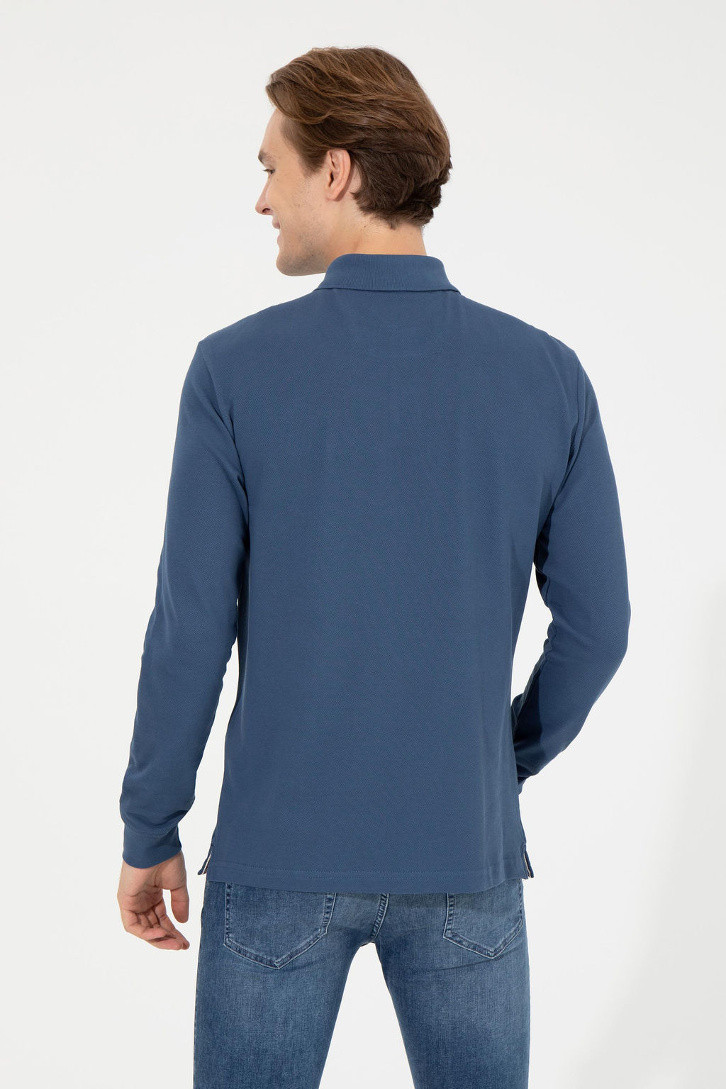 Мужская базовая толстовка индиго Неожиданная скидка в корзине - U.s. polo assn фото 5