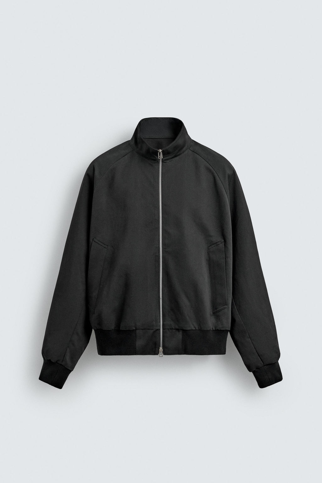 CAZADORA REGULAR FIT ALGOD?N - LANA AARON LEVINE X ZARA / Negro  фото 7