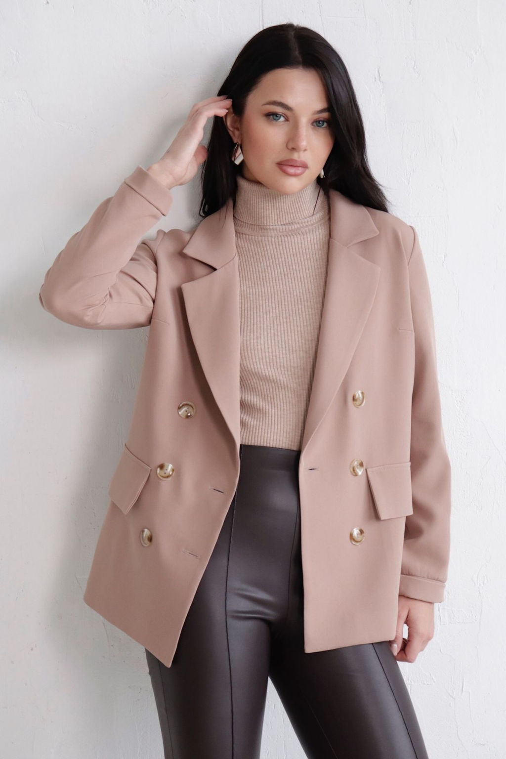 Двубортный жакет с английским воротником - Martichelli фото 185