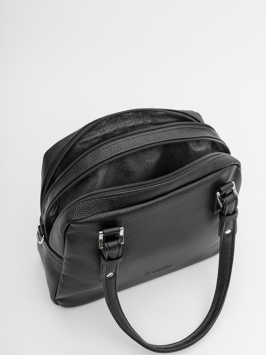 Чёрная сумка классическая S.Lavia  фото 21