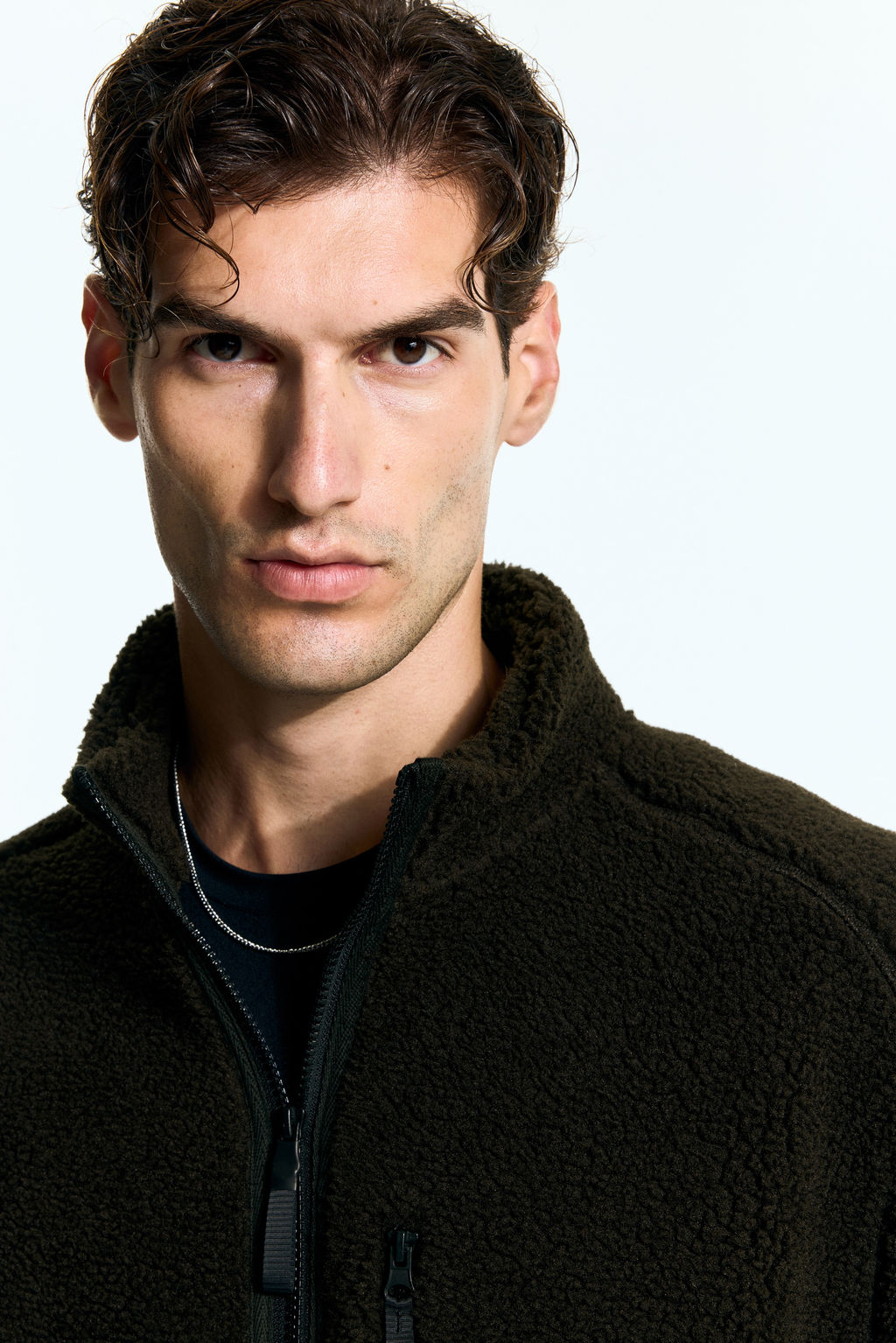 Chaqueta de deporte en borreguito Regular Fit - H&m фото 3