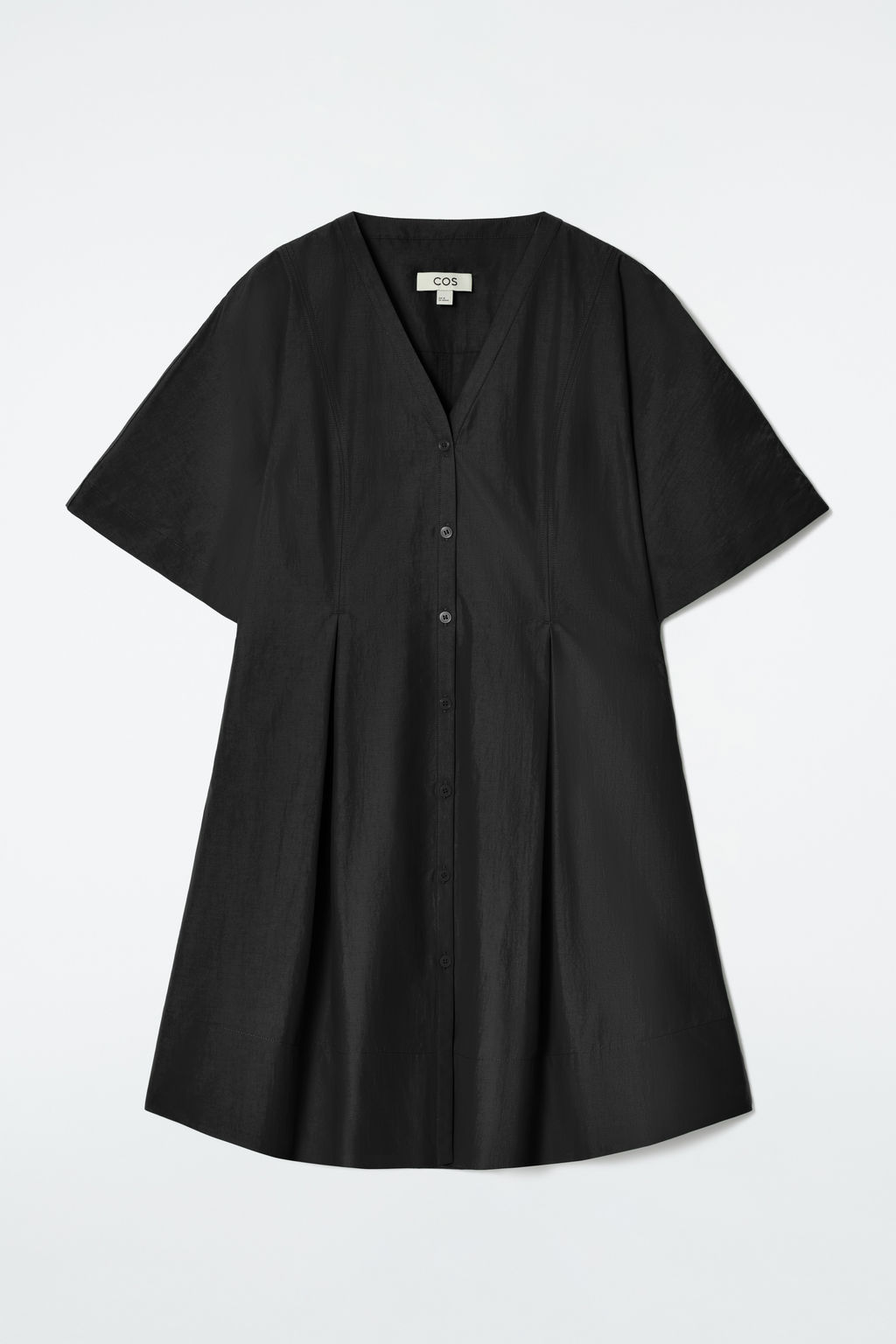 VESTIDO CORTO EVAS? PLISADO