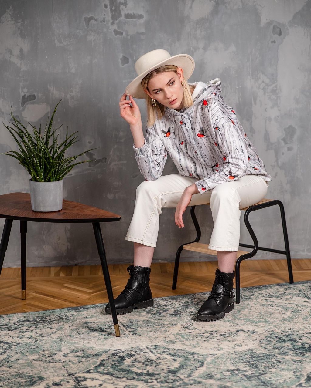 Худи с принтом HPP001 - Sahar art lab фото 6