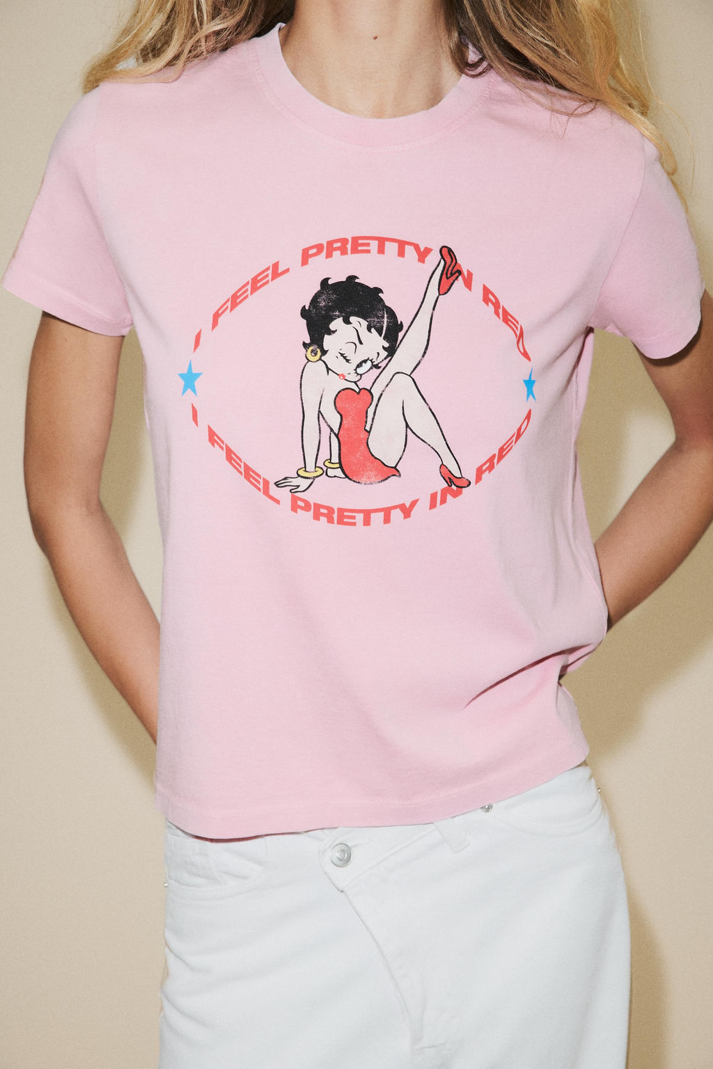 WASHED-EFFECT BETTY BOOP® T-SHIRT - Zara фото 3