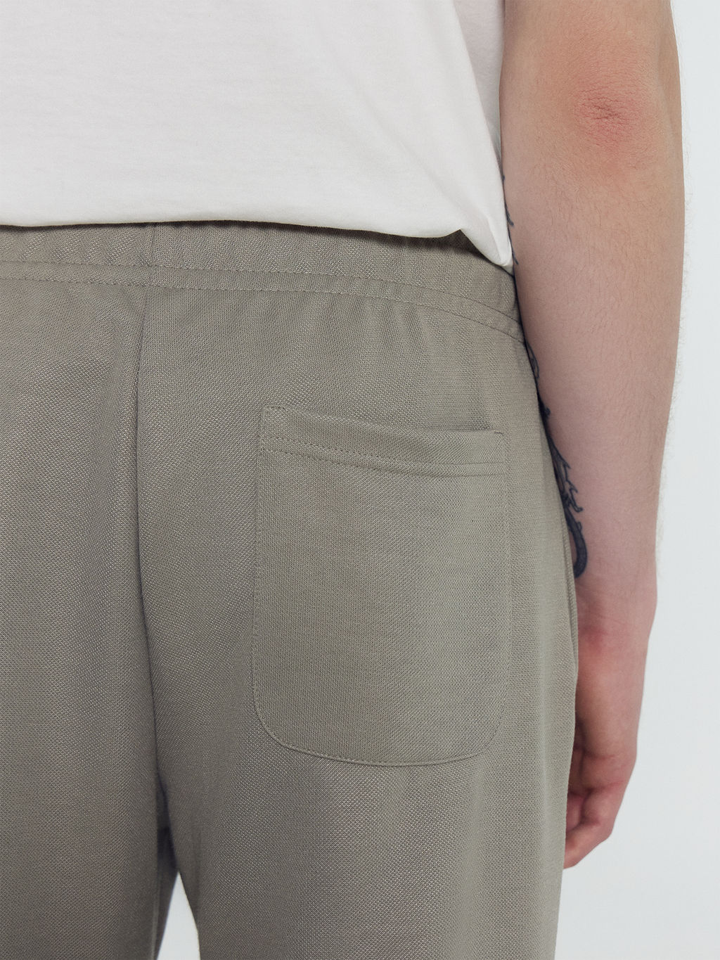 Брюки мужские серо-бежевые серо -бежевый 181258 - Mark formelle фото 7