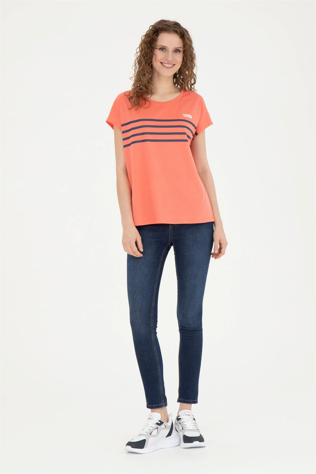 Женская футболка с цветком граната - U.s. polo assn фото 4