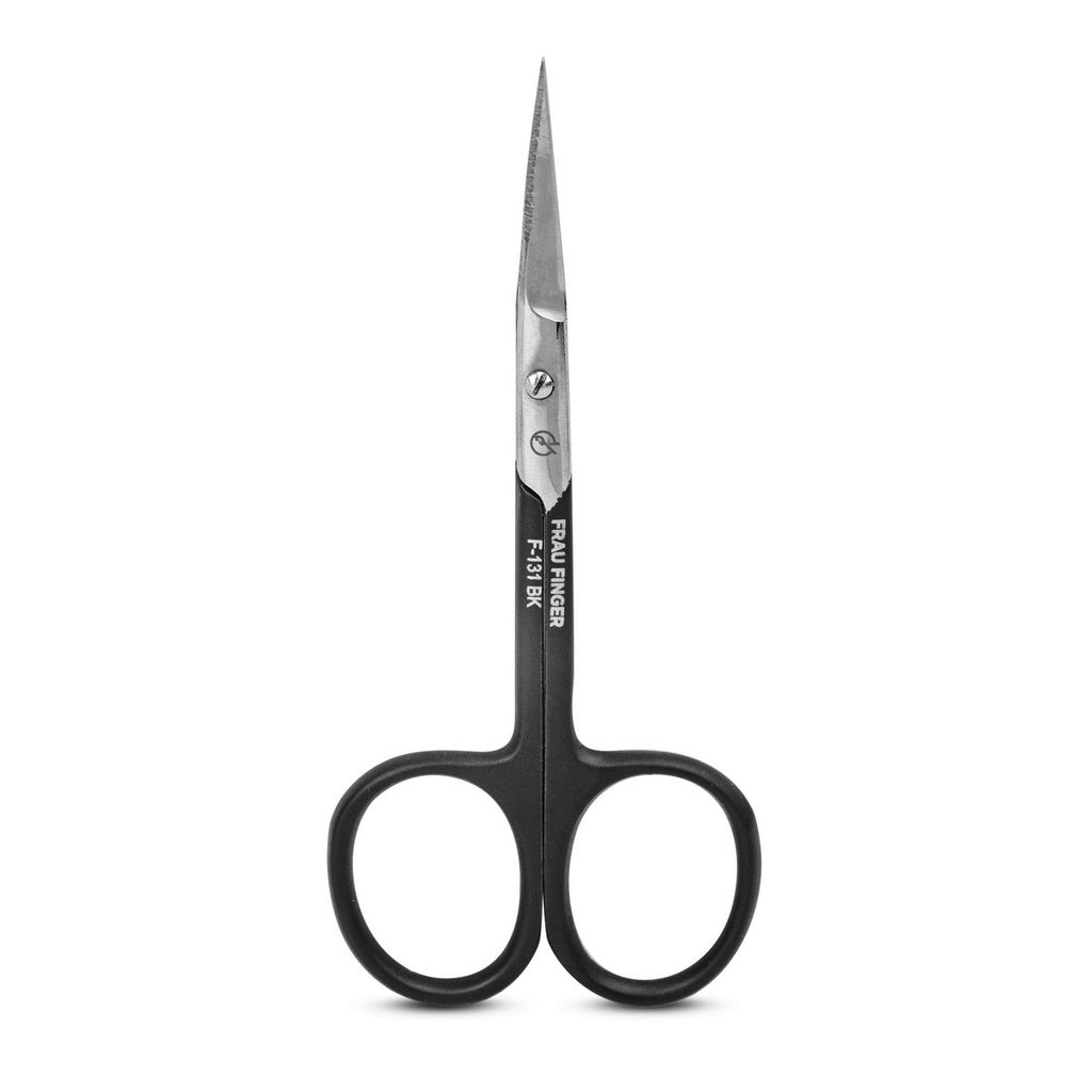 Frau Finger Ножницы маникюрные для кутикулы изогнутые / Classic FS-131BM, матовые, ручная заточка, 10 см