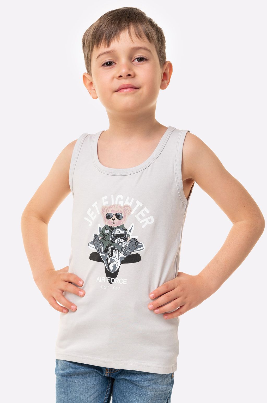 Майка для мальчика 3шт. Happy Fox  фото 4