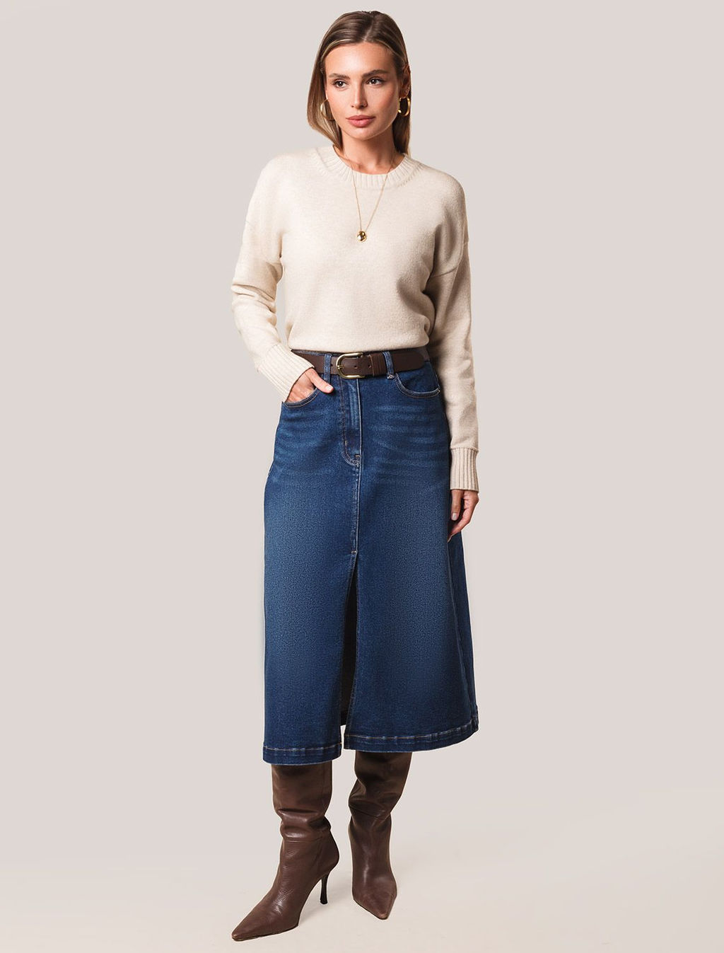 D39.353 Джемпер женский овсяный меланж