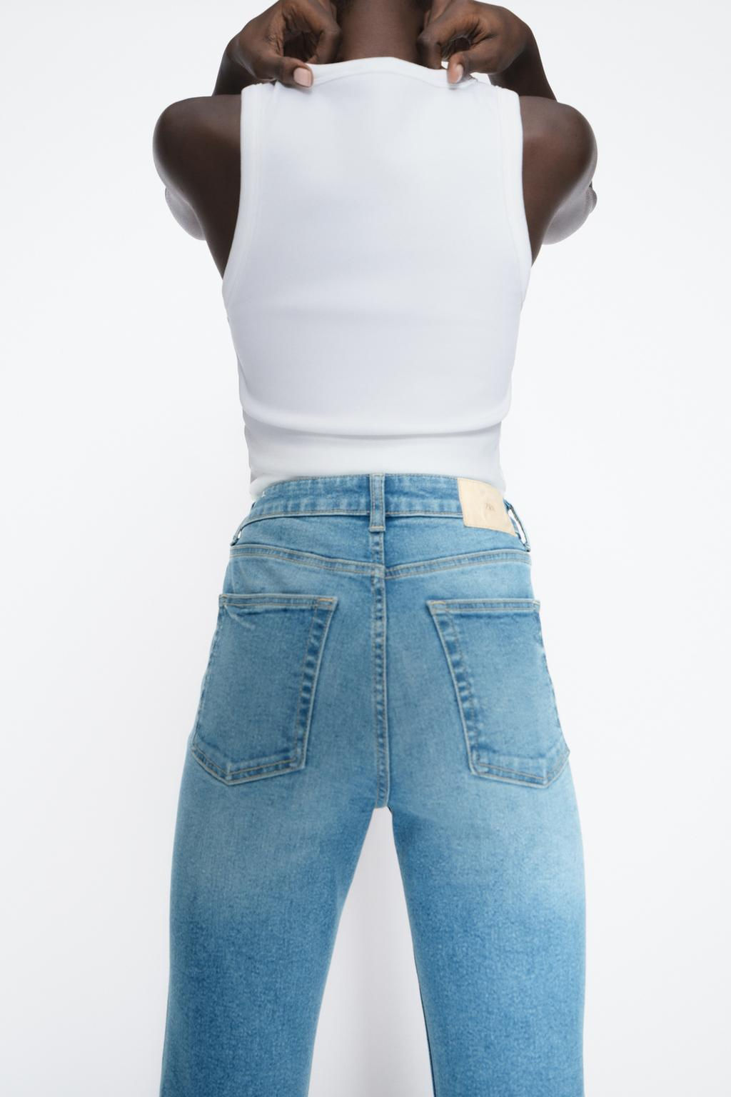 Z1975 FLARED HIGH-WAIST JEANS - Zara фото 8