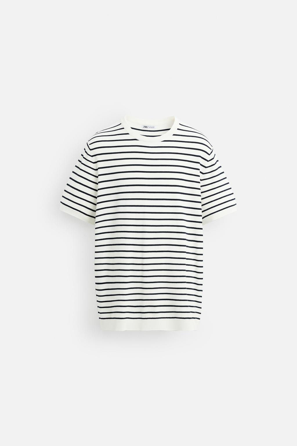 FLOWING KNIT T-SHIRT - Zara фото 8