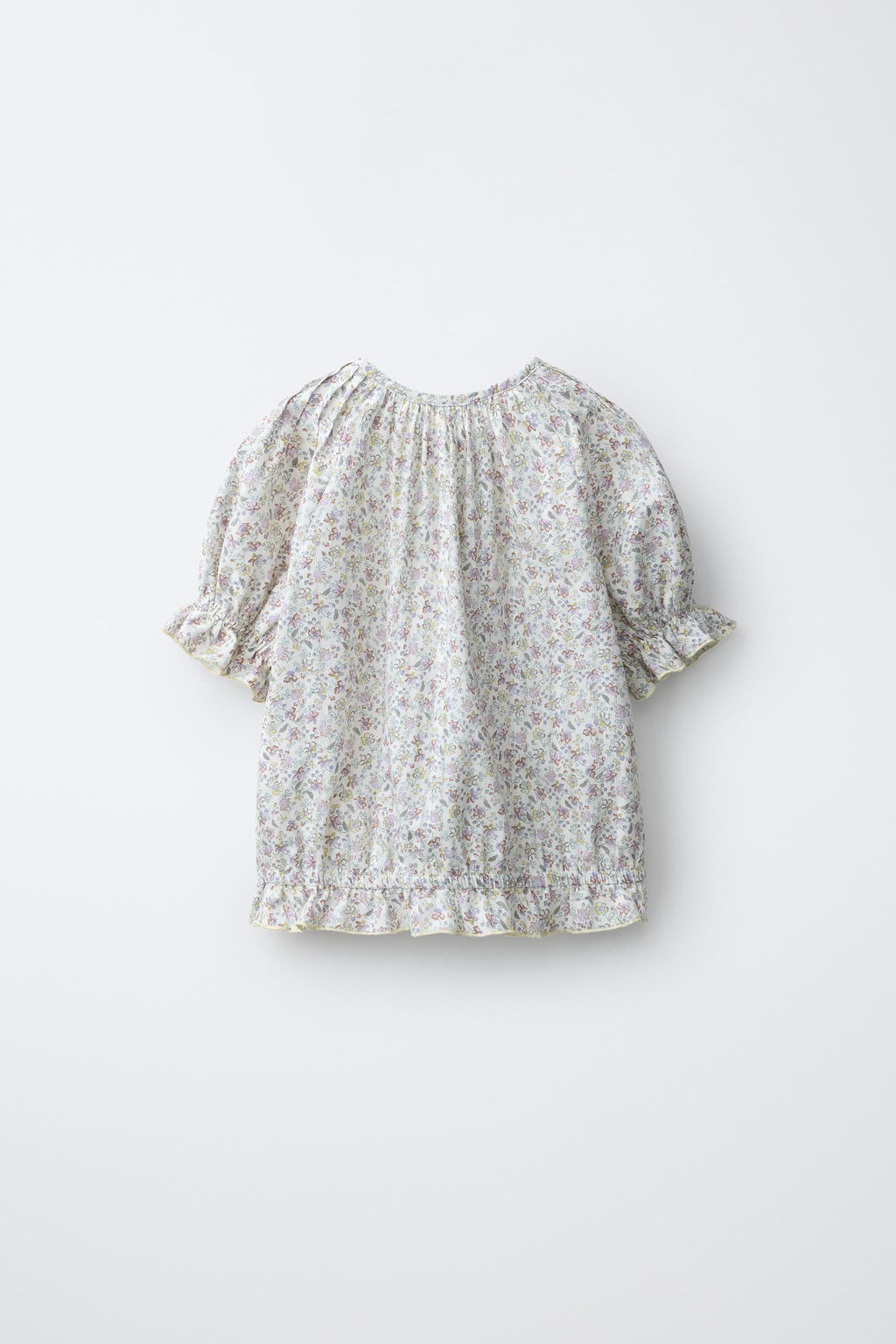 BLUSA JARETAS FLORES / Malva - Zara фото 3