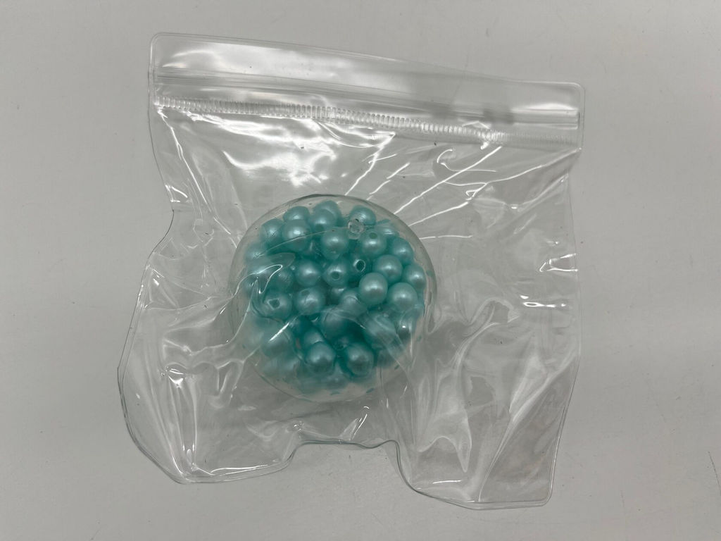 Мякиш антистресс Ble color tofu ball - Мячик с шариками 12 шт в уп - Storyland фото 7